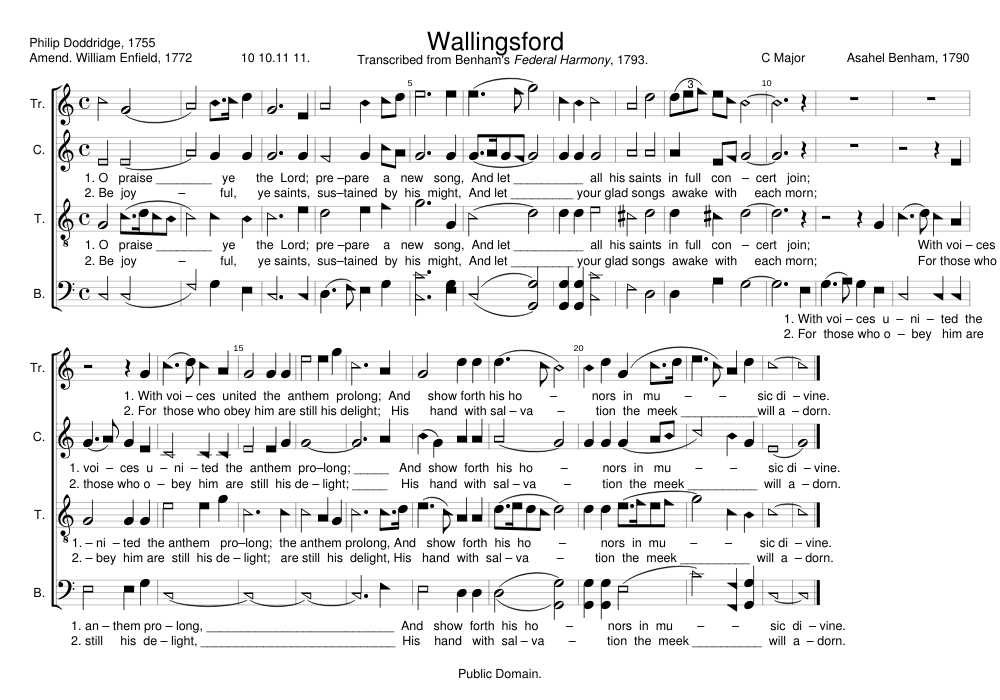 Wallingsford - Asahel Benham