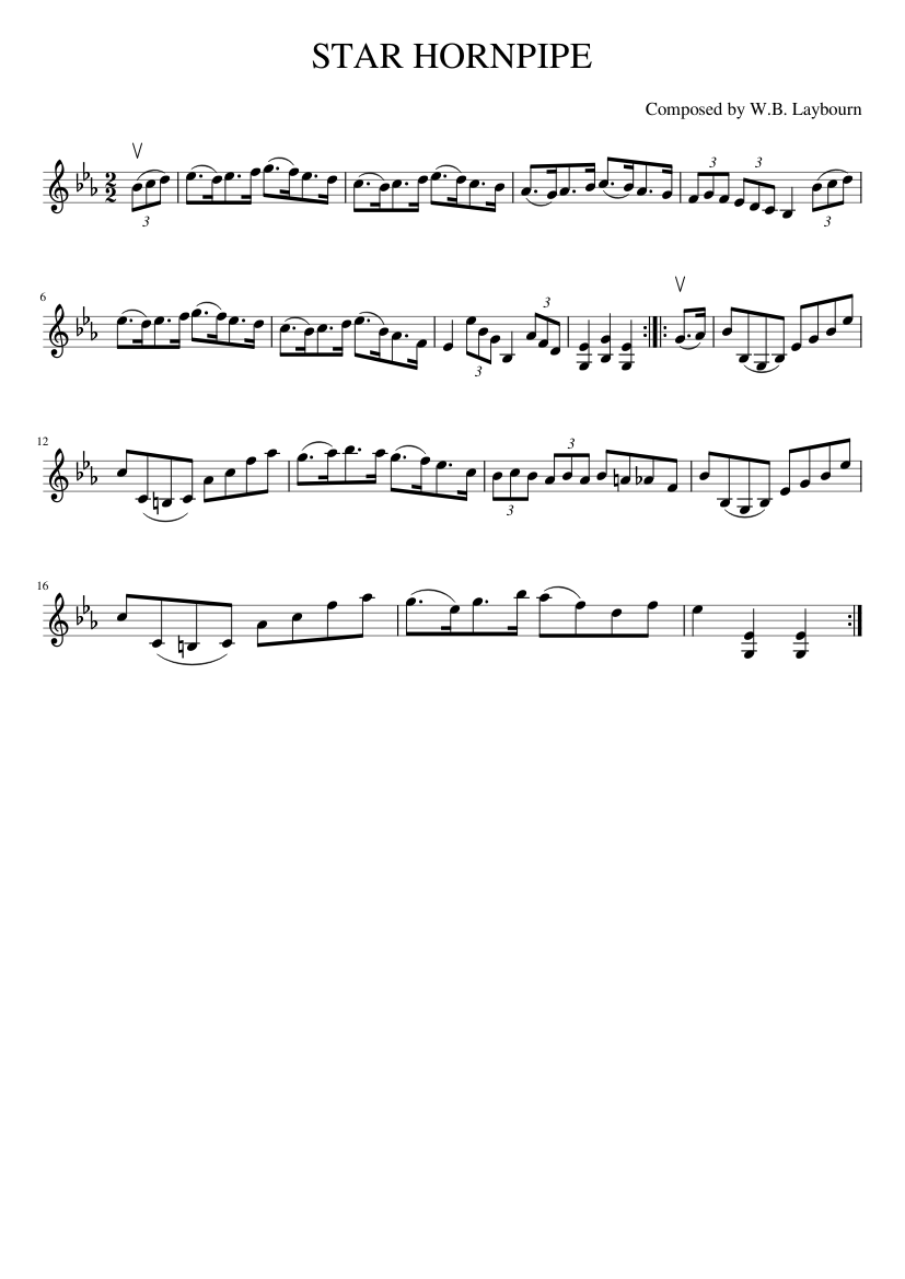 STAR HORNPIPE
