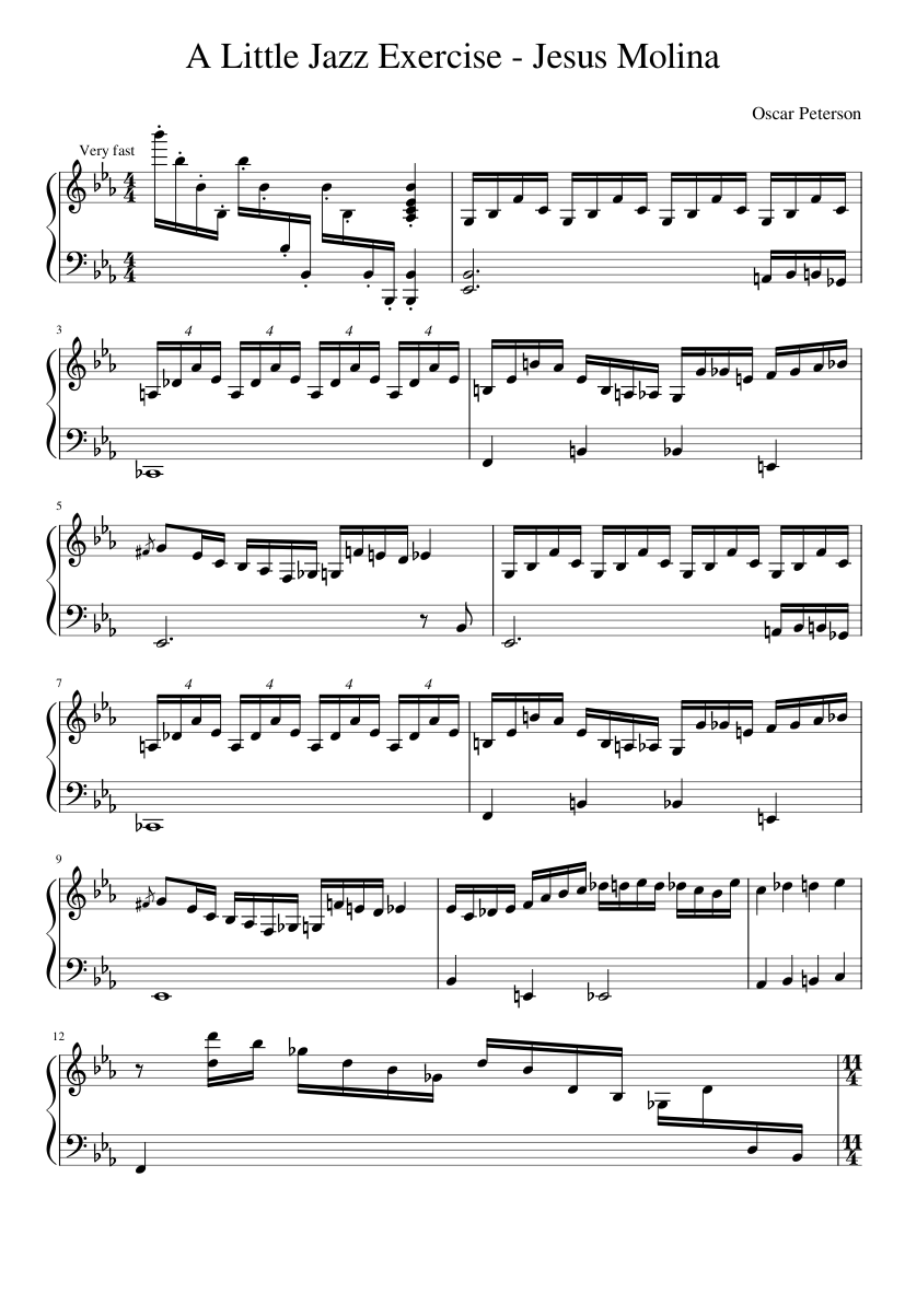 A Little Jazz Exercise
