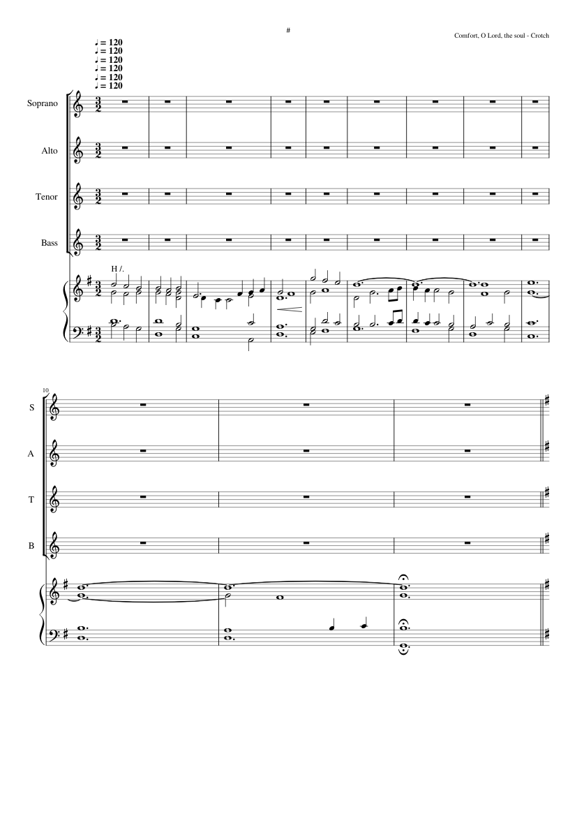 Comfort O Lord the soul of Thy servant