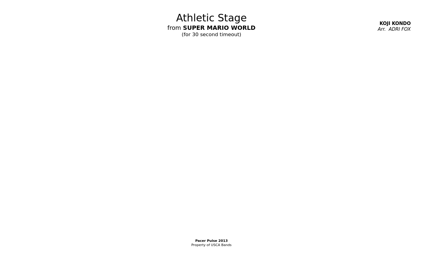 super mario world - athletic theme