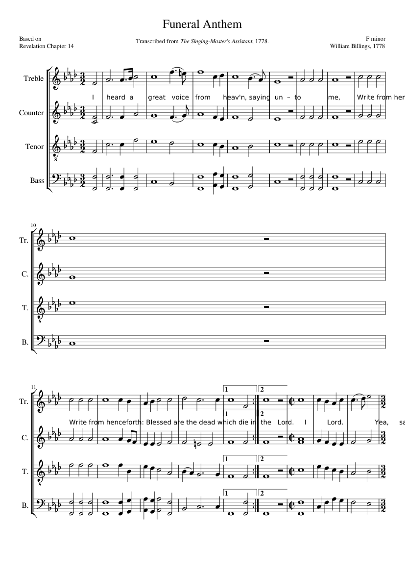 Funeral Anthem
