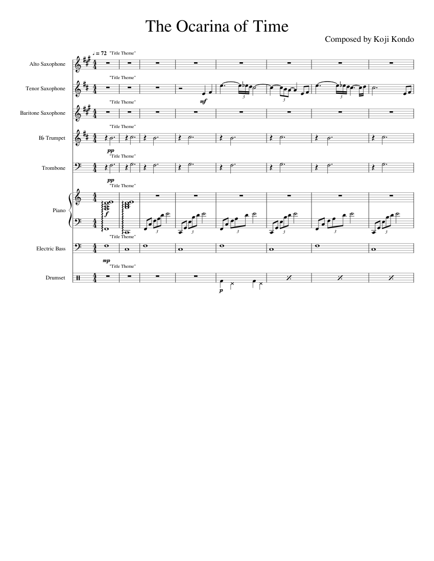 the legend of zelda ocarina of time intro theme