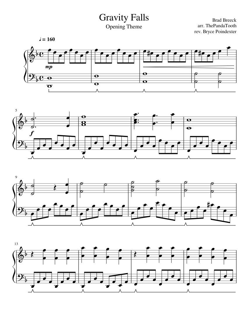 Gravity Falls Theme