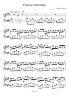 幻想即興曲Op.66-ショパンの楽譜、MrMeredithがソロのために編曲