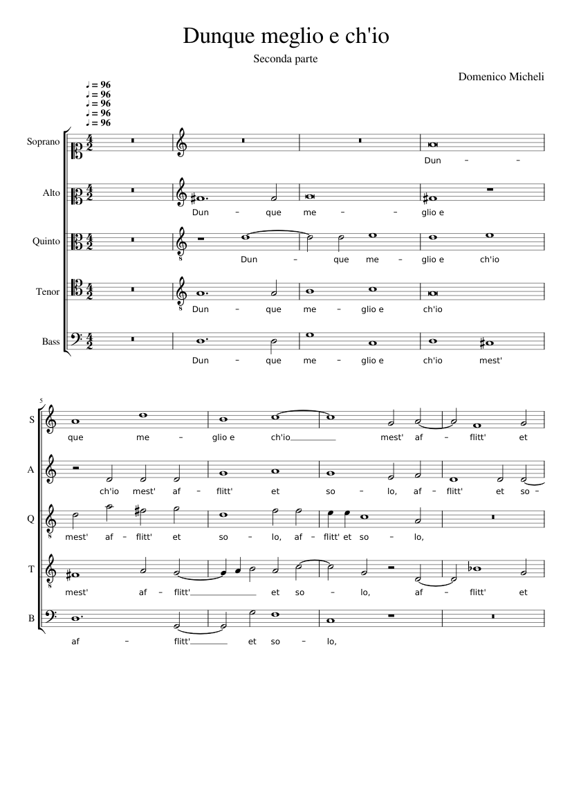 Dunque meglio e ch'io