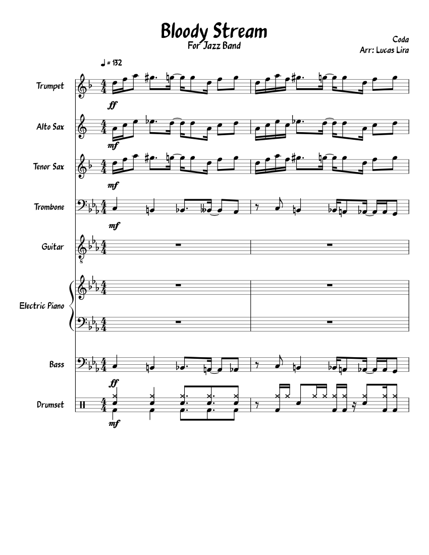 Bloody Stream Sheet Music