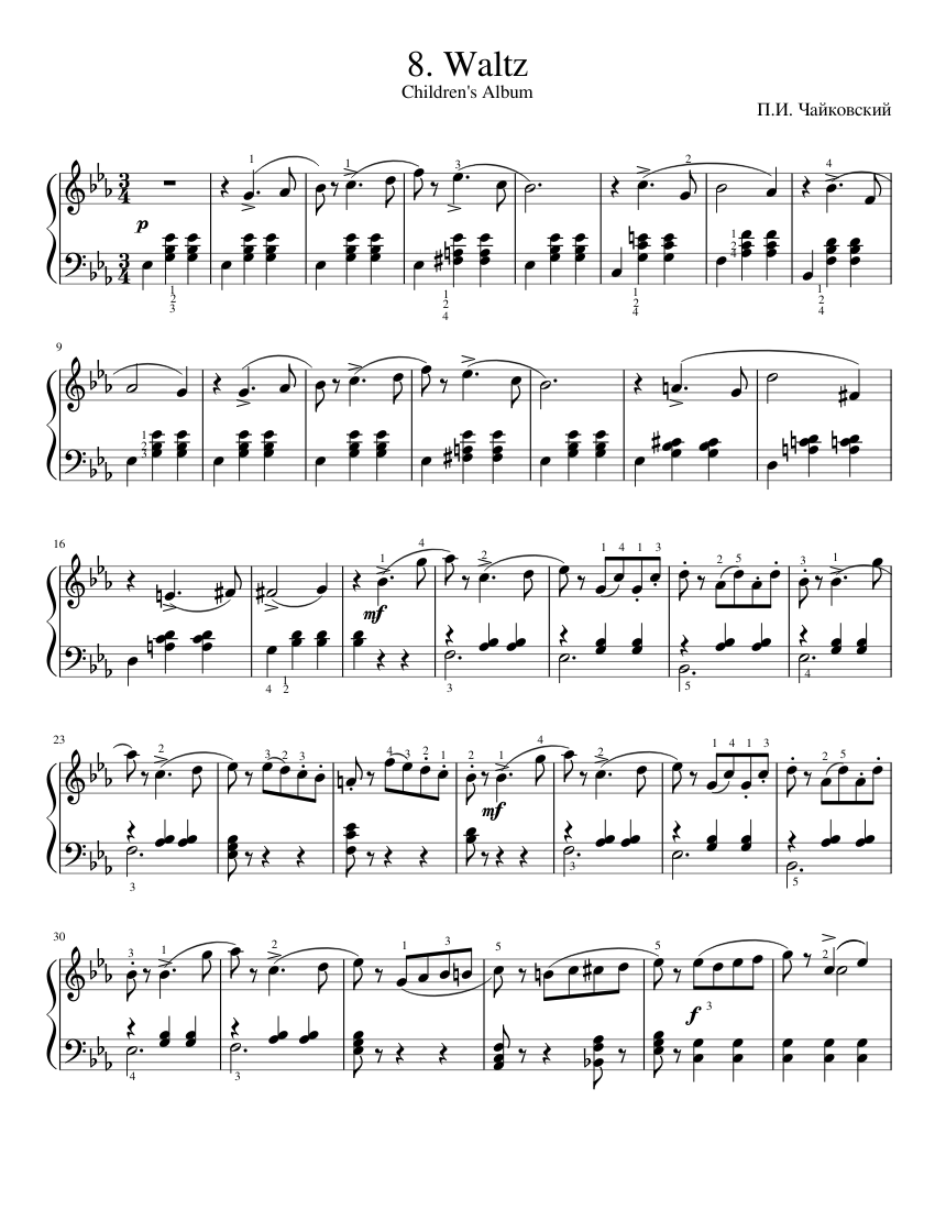 Children's Album Op.39