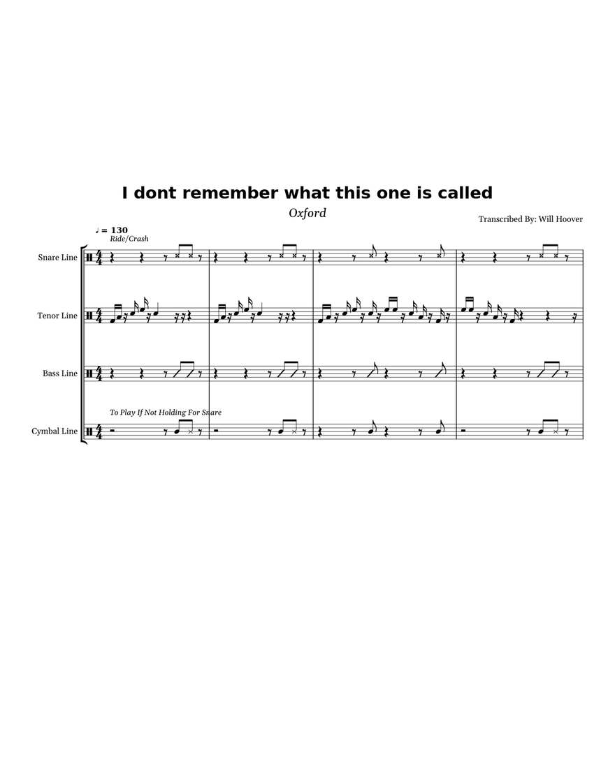 I dont remember what this one is called sheet music for snare drum