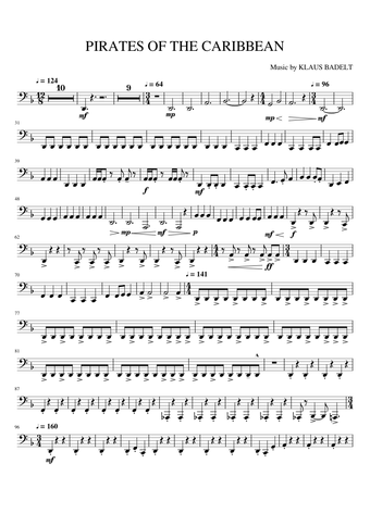 Phwqxebdmyjupm The medallion calls klaus badelt. https musescore com sheetmusic artists klaus badelt