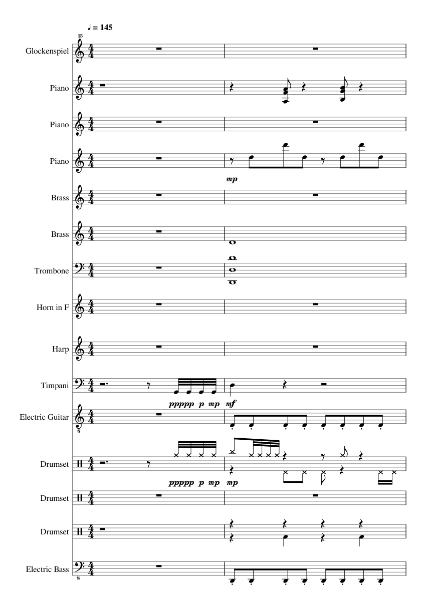 Super Smash Bros. For Wii U Menu Transcription Sheet music for Piano,  Trombone, French horn, Timpani & more instruments (Mixed Ensemble) |  Musescore.com