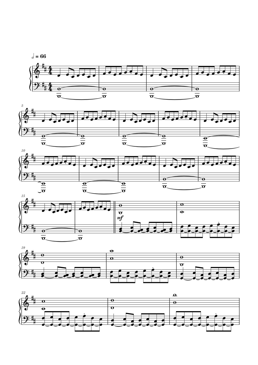 Bleach OST Fade To Black B13A Sheet music for Piano (Solo) Easy