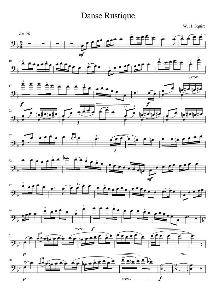 Danse rustique Op.16