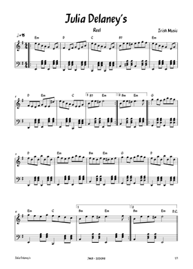 Irish Music sheet music | Play, print, and download in PDF or MIDI 