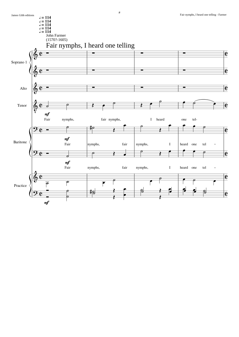 Fair nymphs I heard one telling