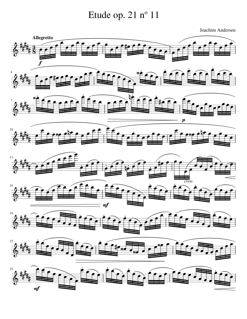 24 Studien op. 21
