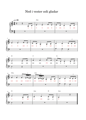 Free Anders Hovden sheet music | Download PDF or print on Musescore.com