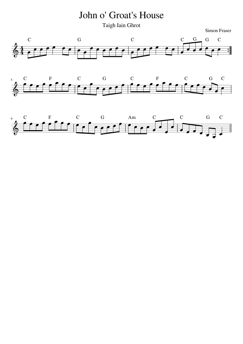 John o' Groat's House