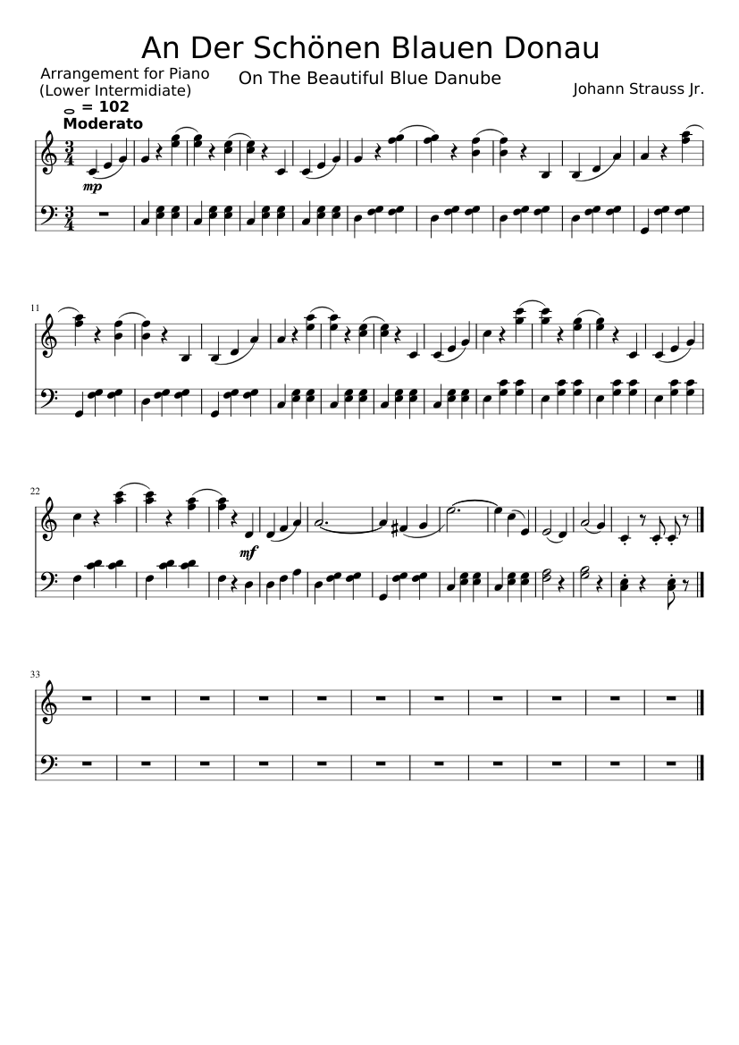 An der schönen blauen Donau Op.314