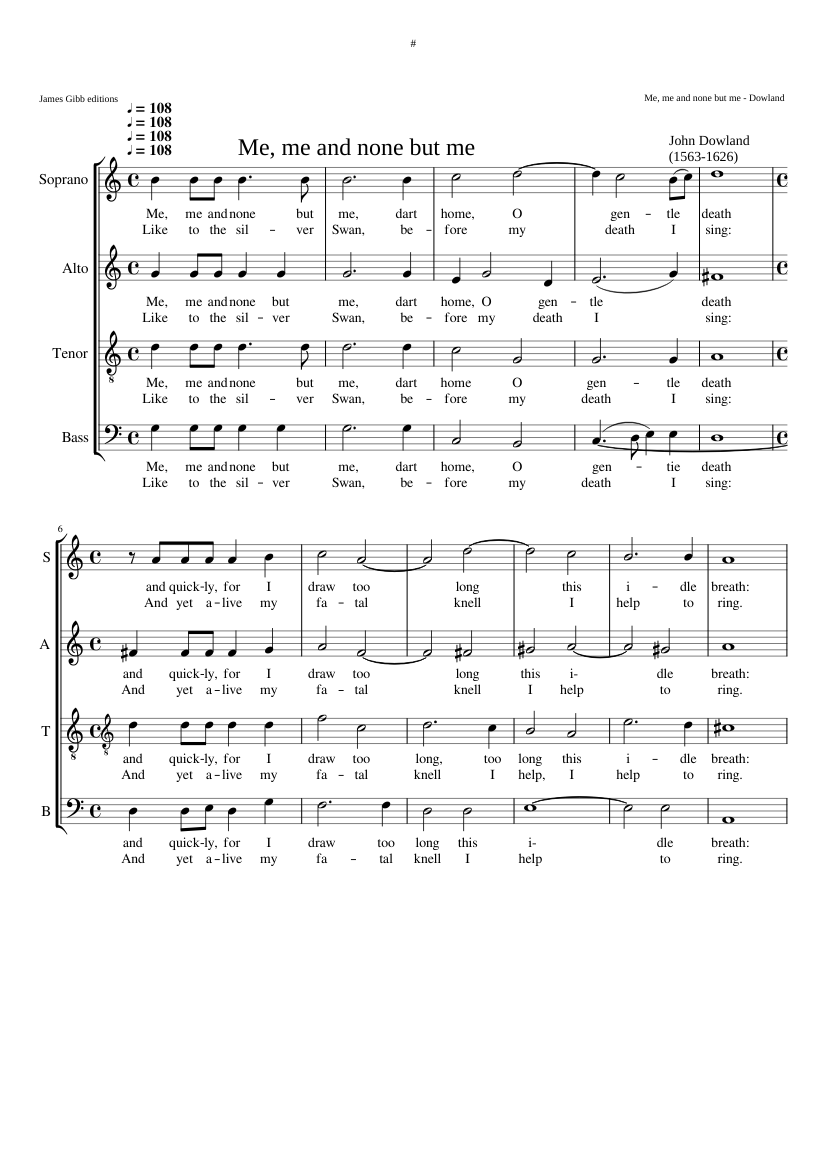 Me me and none but me