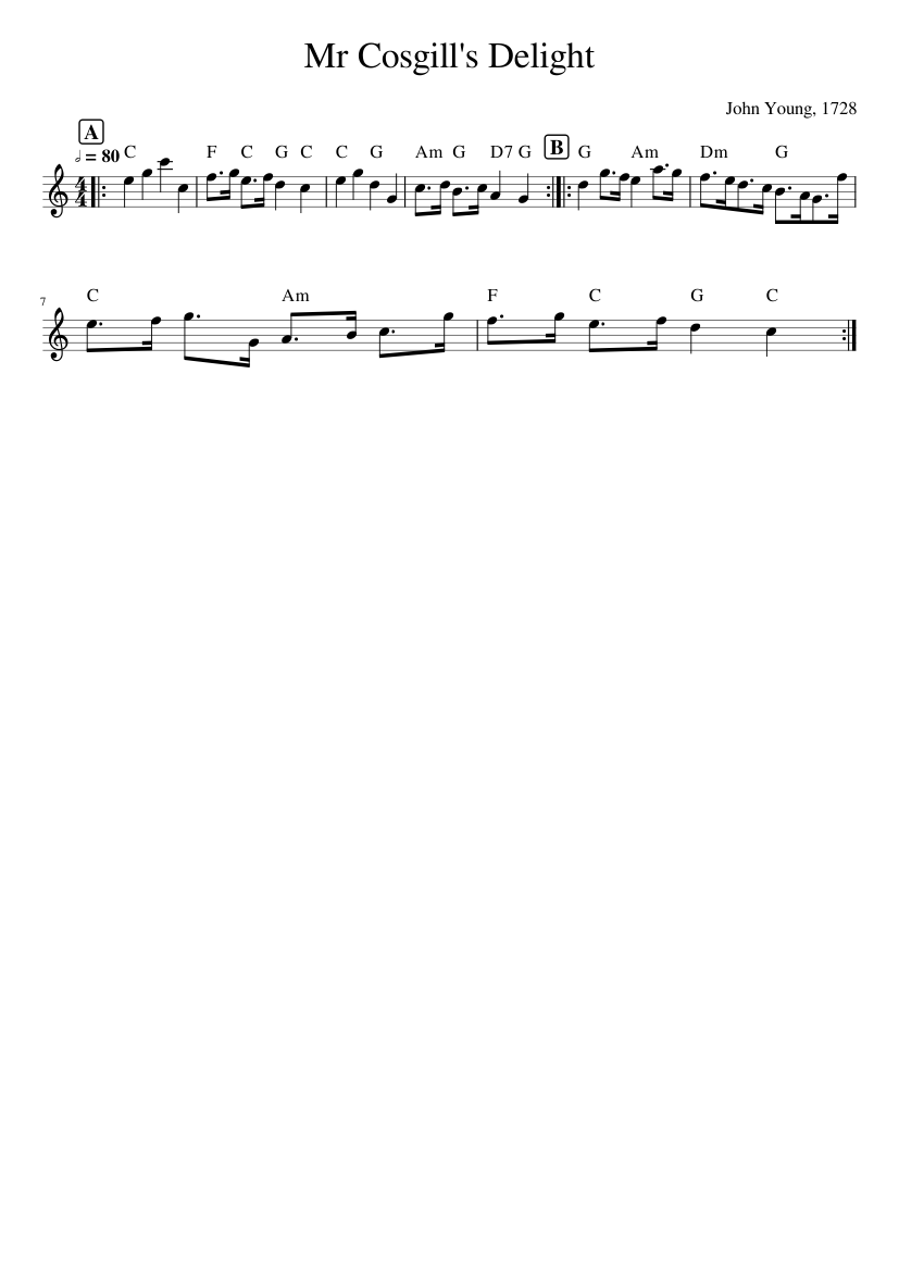 Mr Cosgill's Delight