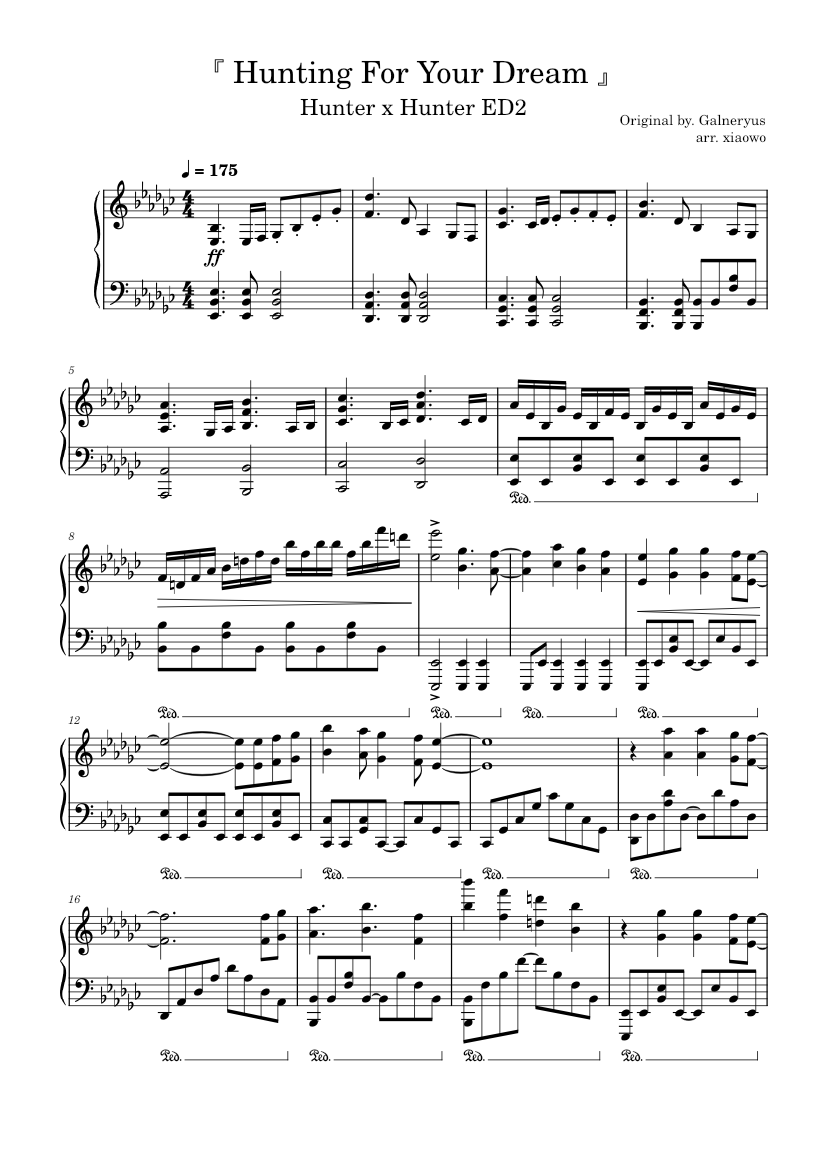 Hunting for your dream Galneryus 🎣 Hunter x Hunter 2011 ED 2