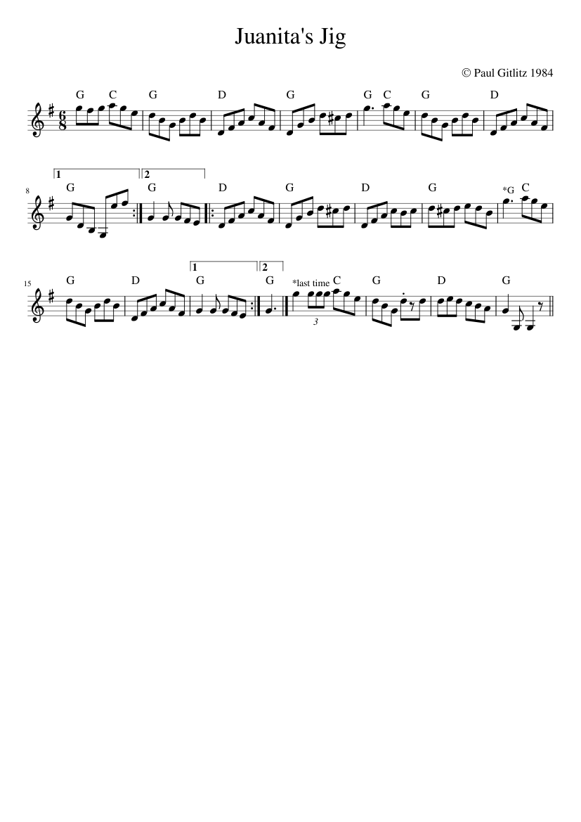 Juanita's Jig
