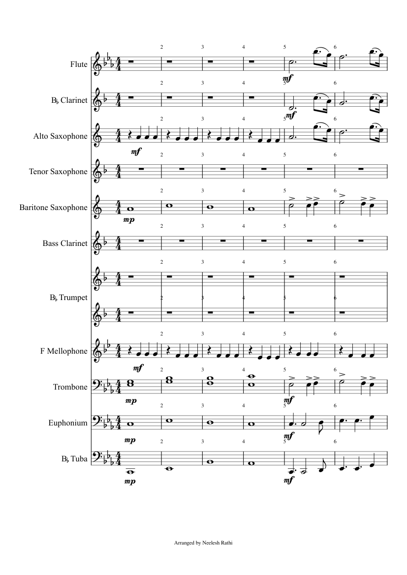 Clarinet Counting Stars