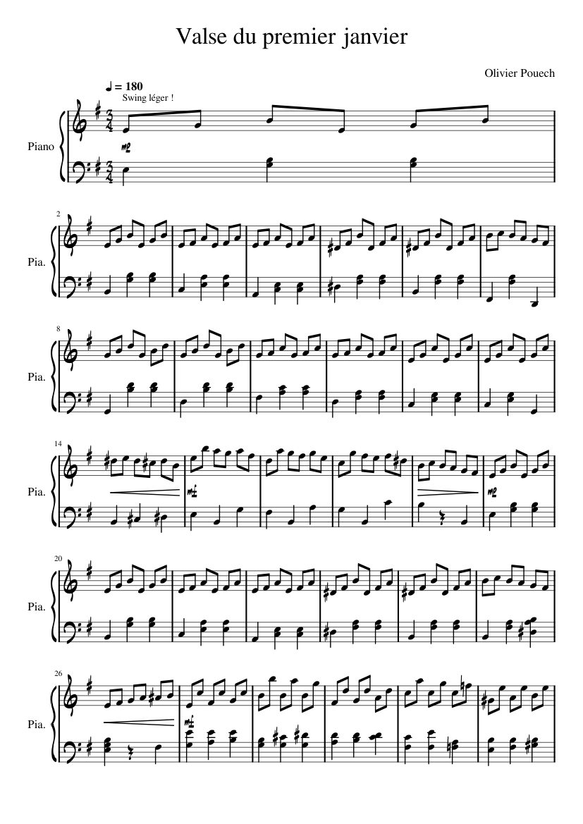 Valse du premier janvier