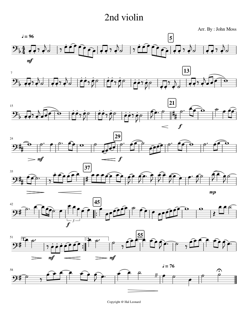Cello Sheet music for Cello (Solo) | Musescore.com