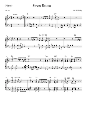 Jazz Standards for Piano beginners sheet music | Play, print, and download  in PDF or MIDI sheet music on Musescore.com