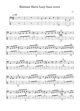 Free Steve Lacy sheet music | Download PDF or print on Musescore.com
