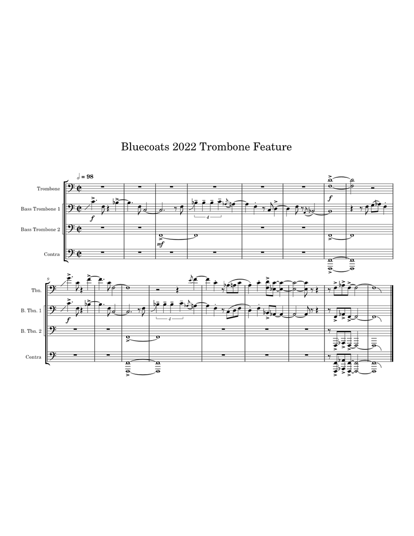 Popular Trombone Riffs Riffs & Revelations – The Bluecoats Bluecoats 2022 Trombone Feature ...