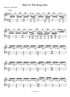 Avenged Sevenfold Sheet Music Free Download In Pdf Or Midi On Musescore Com emborn again but it's too late to atone d. avenged sevenfold sheet music free