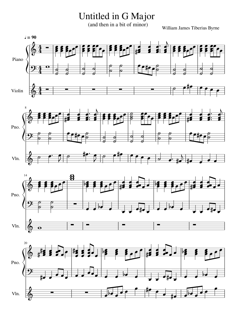 Untitled in G Major