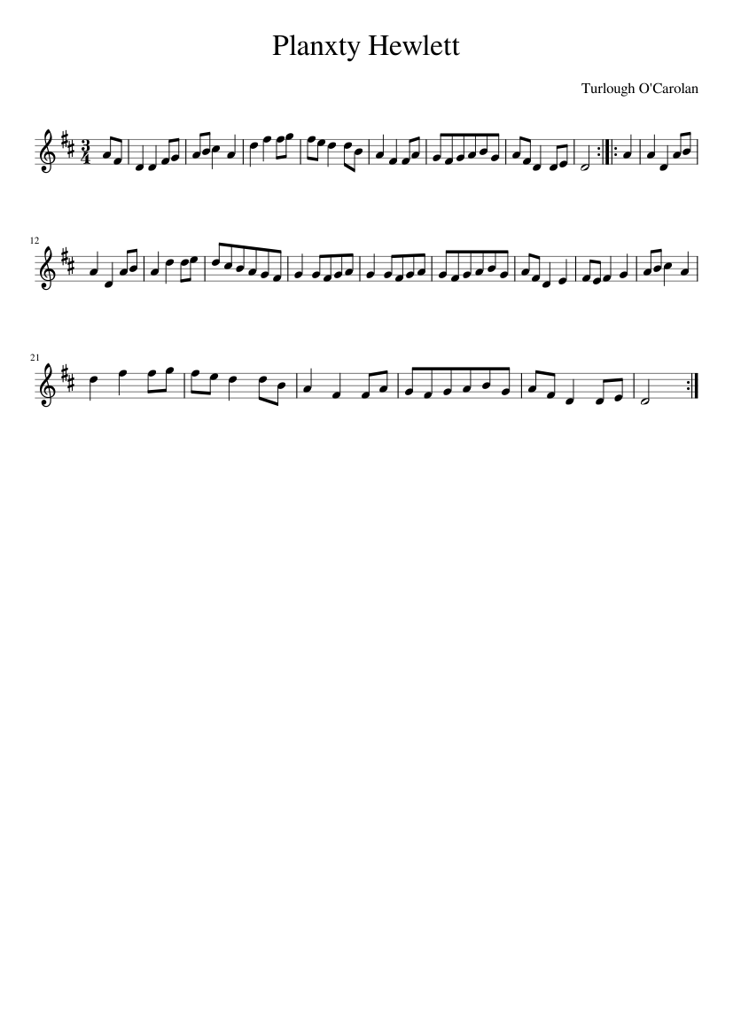 Planxty Hewlett