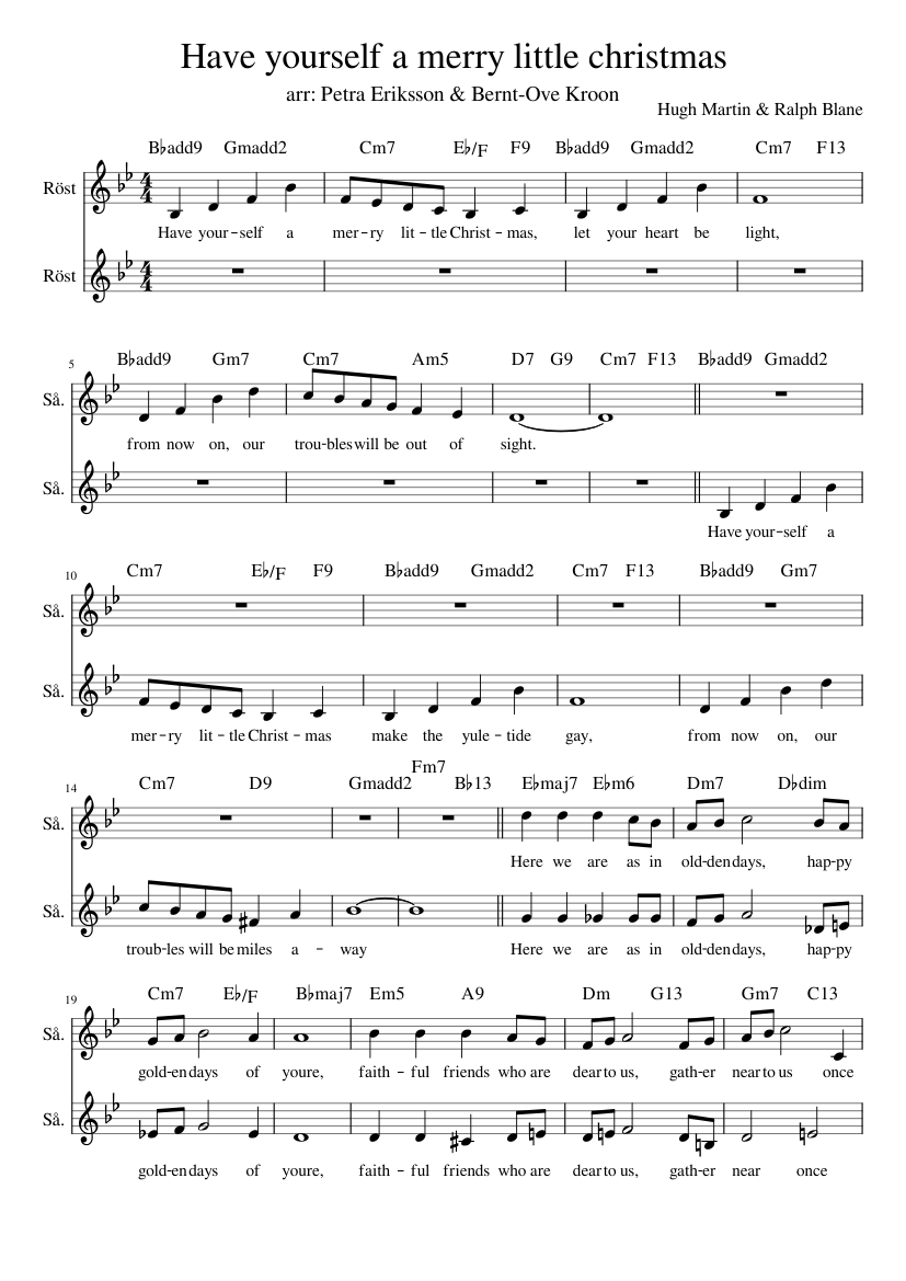 have yourself a merry little christmas