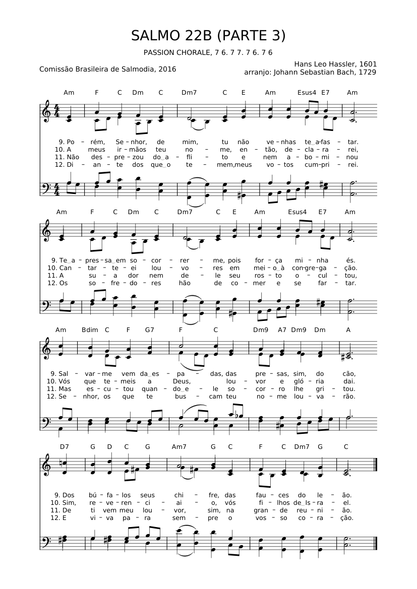 Salmo 22B (Parte 3)