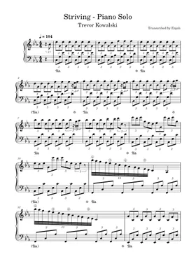 Free Trevor Kowalski sheet music | Download PDF or print on Musescore.com