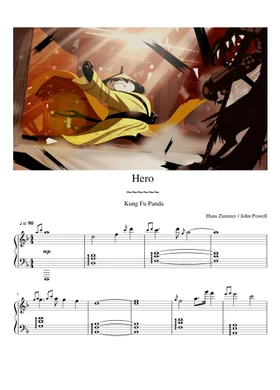 Kung Fu Panda by Hans Zimmer free sheet music | Download PDF or print on  Musescore.com