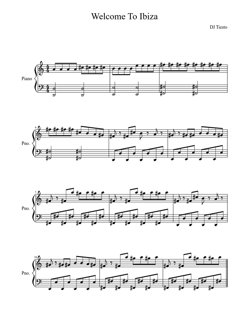 Vicetone & Tony Igy - Astronomia Sheet music for Piano (Solo) |  Musescore.com