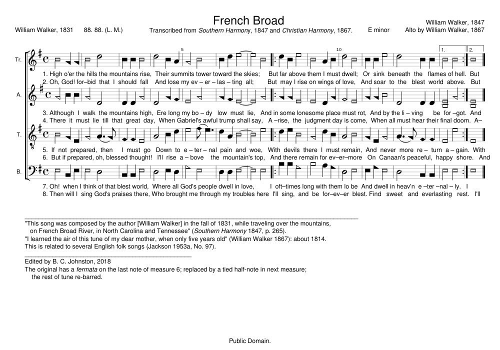 French Broad - William Walker