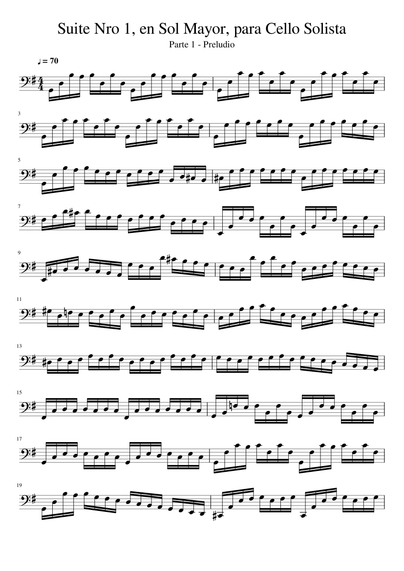 6 Cello Suites BWV 1007-1012