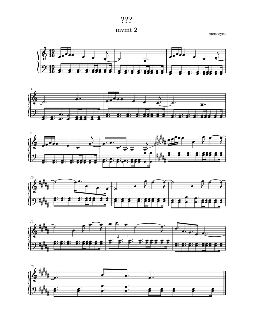 Sheet music for Piano (Solo) Easy | Musescore.com