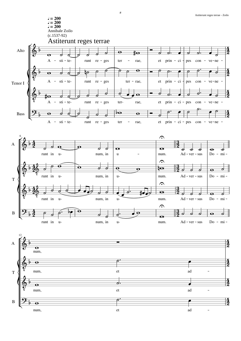 Astiterunt reges terrae