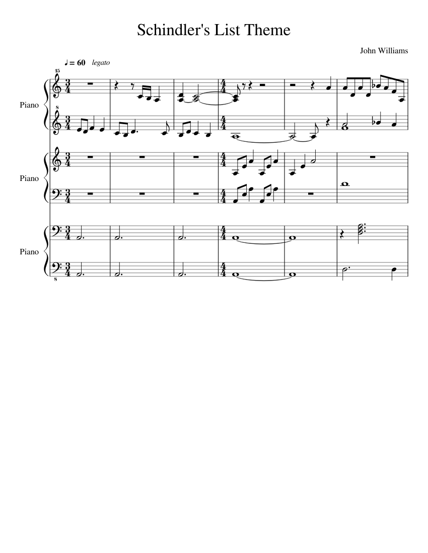 Schindler's List Theme