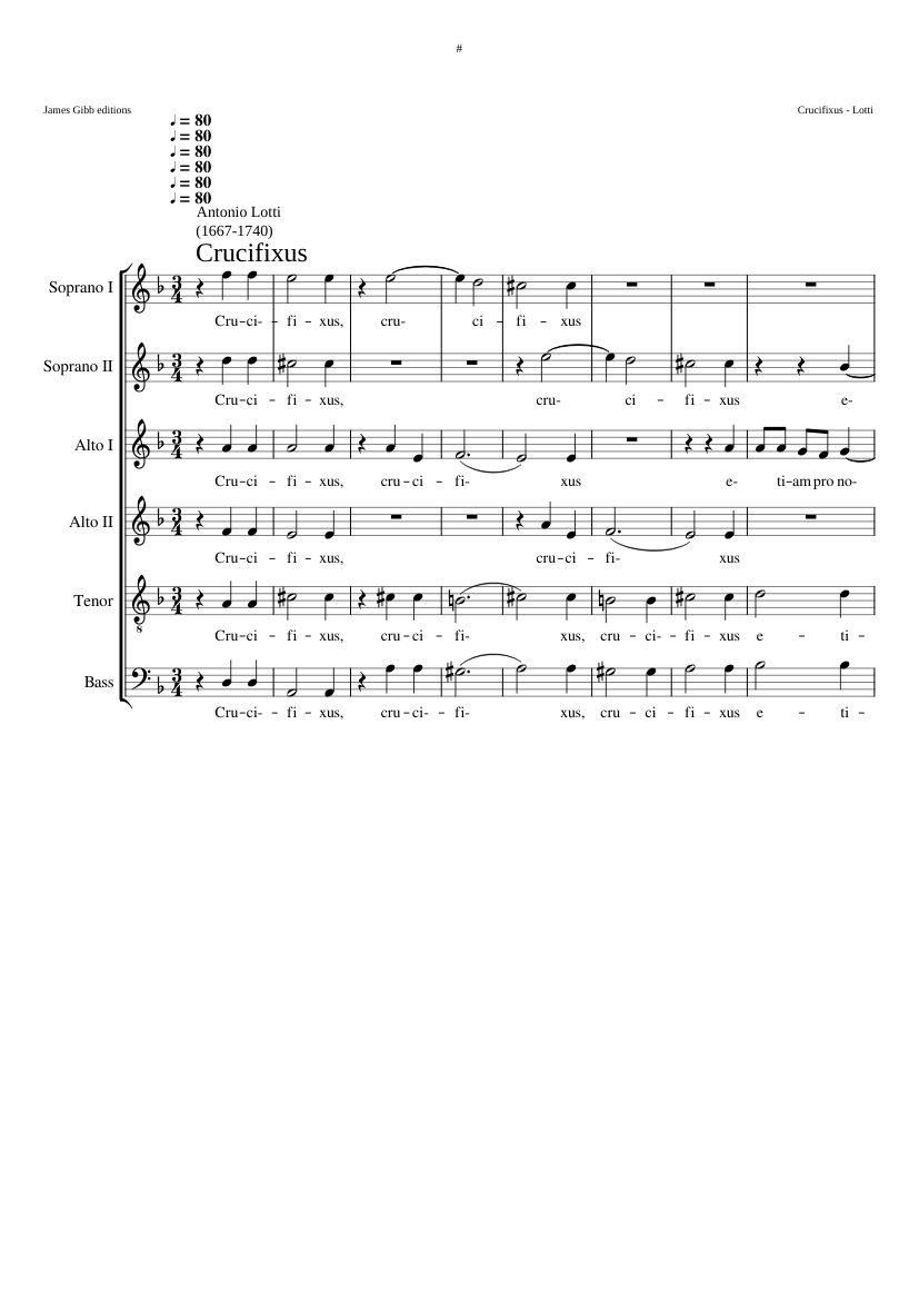 Crucifixus a 6