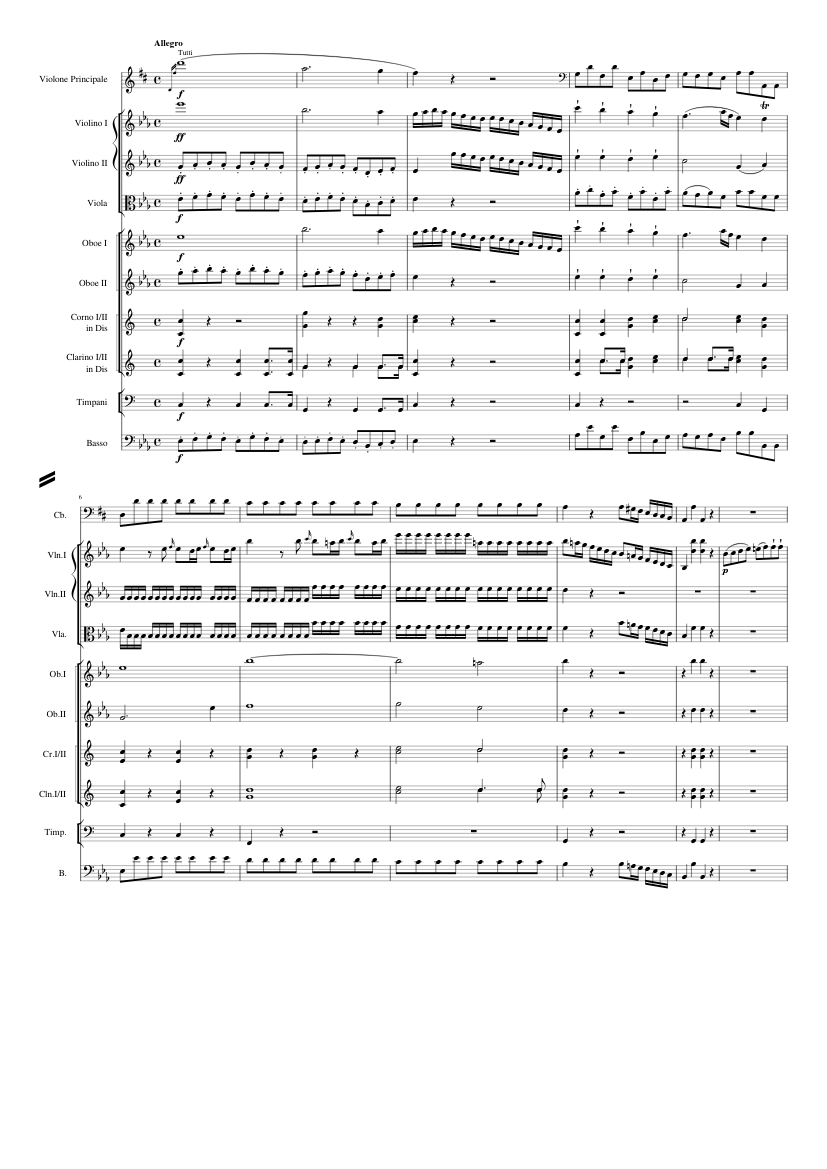 Double Bass Concerto No.1 in E-flat major