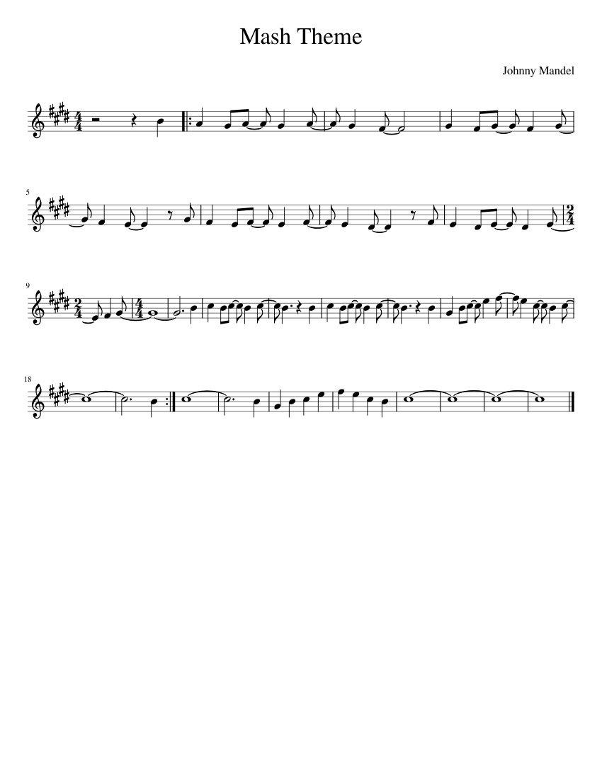 mash theme