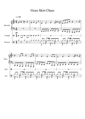 Spongebob Squarepants Grass Skirt Chase Sheet Music Free Download In Pdf Or Midi On Musescore Com Stream spongebob music grass skirt chase by yung boi from desktop or your mobile device. grass skirt chase sheet music free